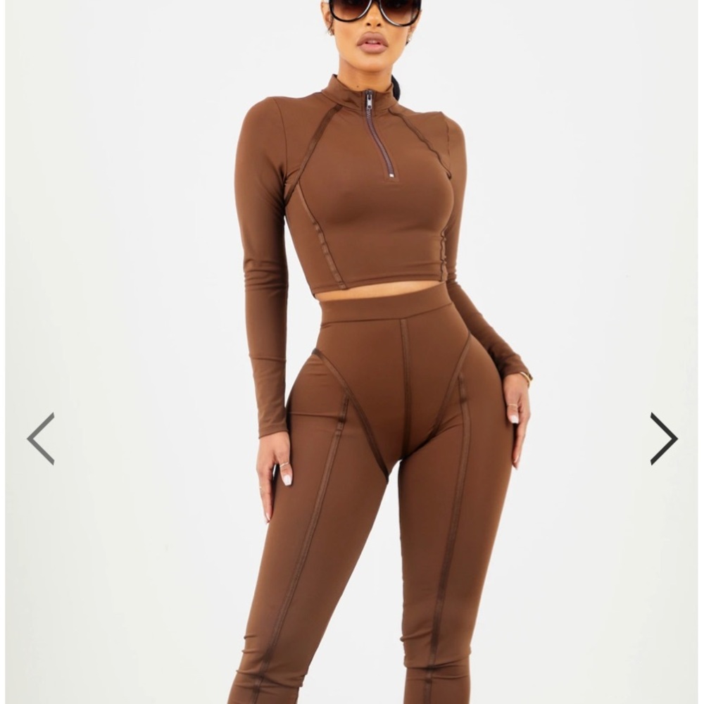 SOSORELLA COCO THICK PIPING TWO PIECE SET